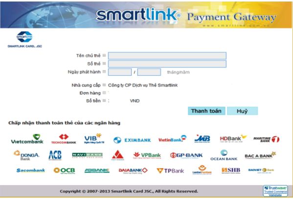 Tất tần tật về cổng thanh toán Smartlink mà bạn cần biết 2
