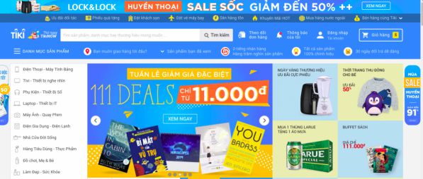 Các trang thương mại điện tử hàng đầu Việt Nam hiện nay 3