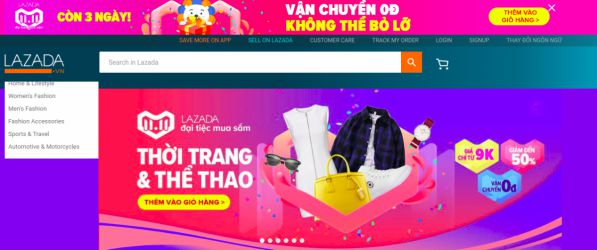 Các trang thương mại điện tử hàng đầu Việt Nam hiện nay 4