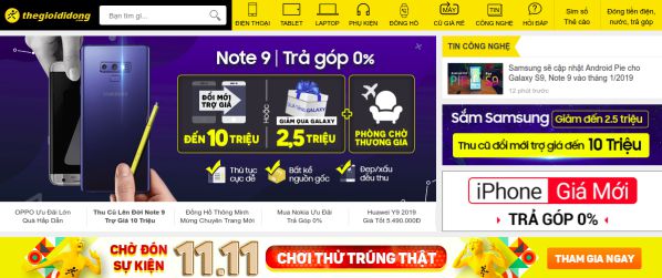 Các trang thương mại điện tử hàng đầu Việt Nam hiện nay 6