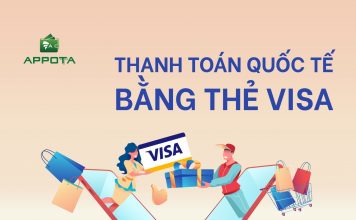 Thanh toán quốc tế bằng thẻ Visa khi mua hàng online và du lịch