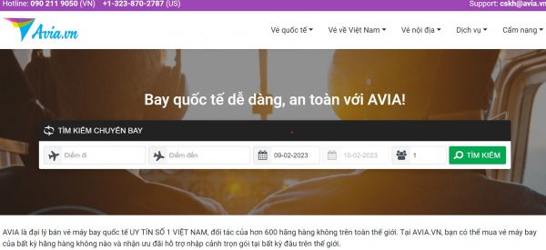 Tổng hợp các trang web mua vé máy bay trực tuyến tốt nhất 4