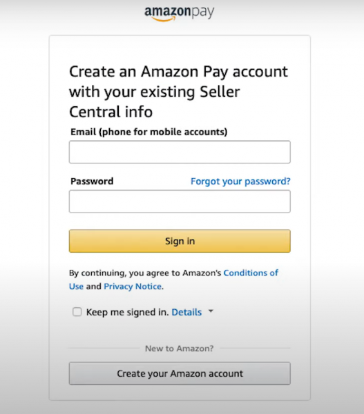 Amazon Pay là gì? Hướng dẫn đăng ký tài khoản trên Amazon Pay 5