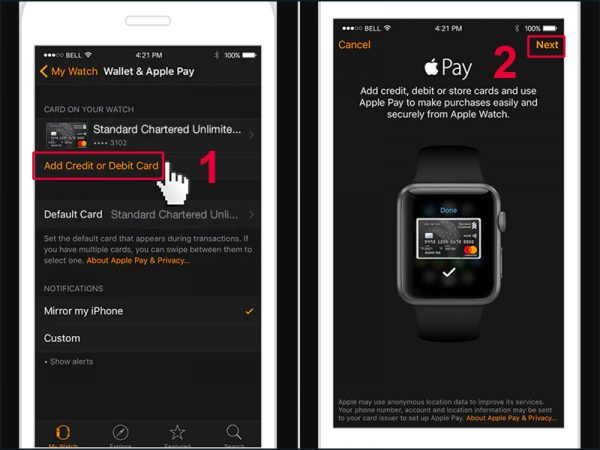 Hướng dẫn cài đặt Apple Pay trên iPhone, iPad, Apple Watch, MacBook  5