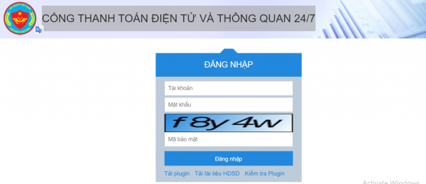 Cách đăng ký nộp thuế trên cổng thanh toán điện tử và thông quan 24/7 1