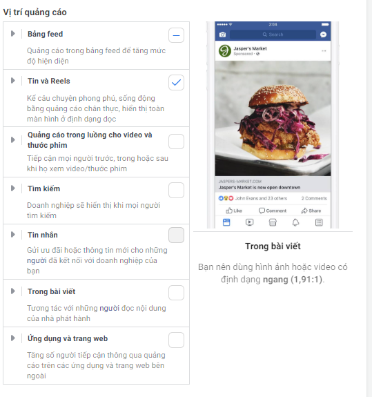 Chi tiết cách chạy quảng cáo Facebook Reels như thế nào?6