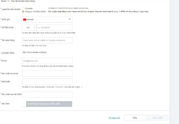 Đăng ký bán hàng trên Lazada dành cho người mới bắt đầu như nào?2