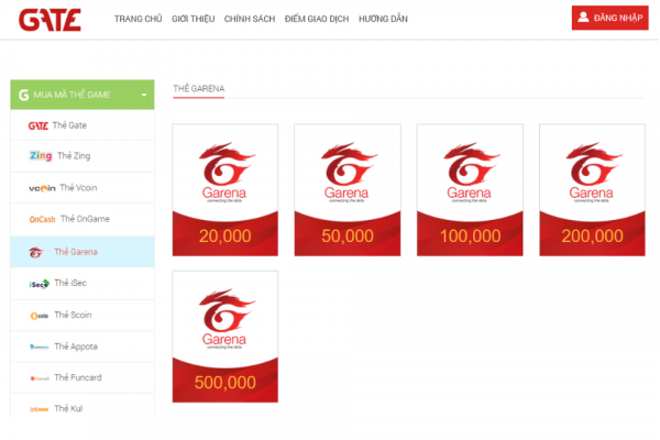 Bật mí các cách mua thẻ Garena online nhanh mà lại uy tín nhất4