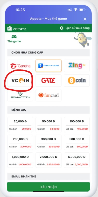 Các cách mua thẻ Vcoin nhanh chóng, tiện lợi và nhiều ưu đãi nhất 3