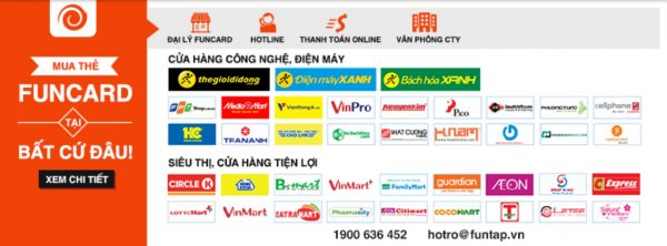 Nên mua thẻ Funcard ở đâu uy tín, giá rẻ, chiết khấu cao? 1