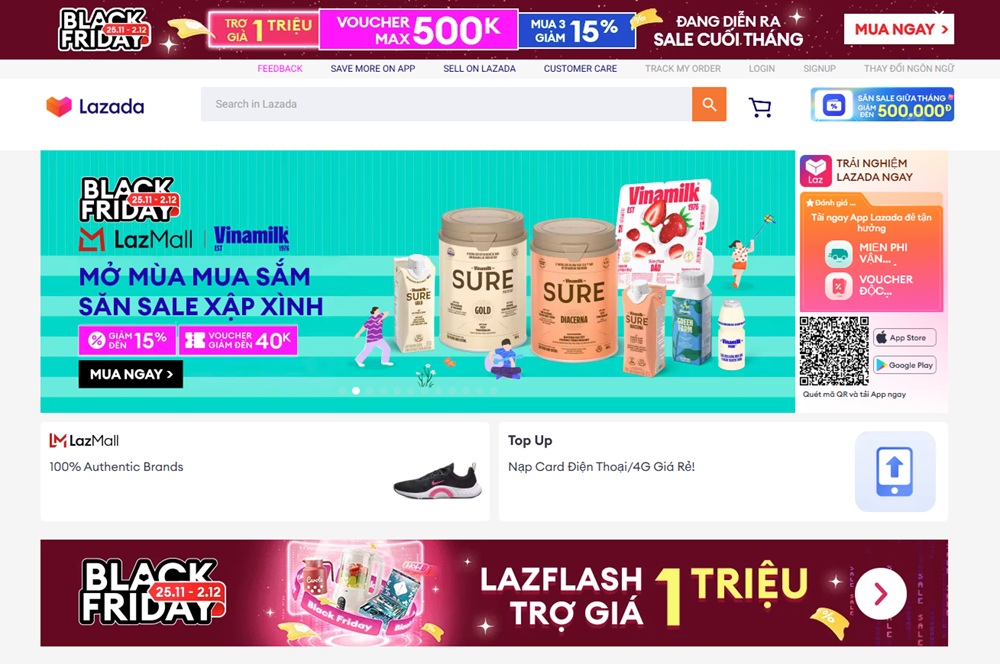 Giải mã mô hình kinh doanh của Lazada: Marketplace, LazMall và chiến lược tăng trưởng